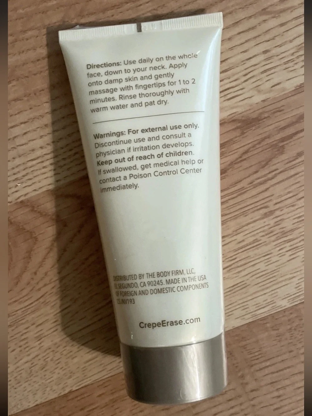 Crepe‎ Erase | Advanced Refining Fragrance Free Facial Scrub | 180mL NEW, SEALED